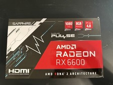 Sapphire PULSE AMD Radeon RX 6600 8GB GDDR6 - Graphics Card-Preowned picture