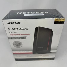 New NETGEAR Nighthawk Cable ModemCM2500-1AZNAS  picture