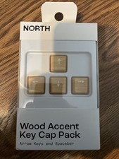 North Wood Accent Key Cap Pack For Keyboards, Arrow Keys And Spacebar picture