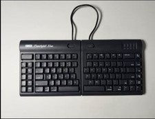 Kinesis Freestyle2 Blue KB800MB-BT Split Ergonomic Keyboard Mac BT TESTED picture