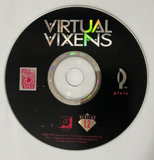 Virtual Vixens Windows Pixels Interactive Pc Game 1996 Rare VERSION 1.2 SKUUN011 picture