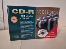 Prime Peripherals CD-R 200 Pack 80 Minutes 700 MB 16x Certified Blank Media Disc picture