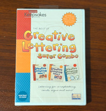 Creating Keepsakes Creative Lettering Super Combo Clip Art CD Win/Mac CD-1534 picture