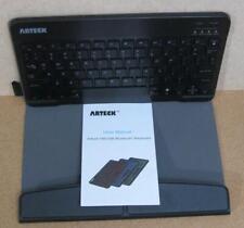 NEW Arteck HB030B Universal Slim Portable Wireless 3.0 7-Color Backlit Keyboard picture