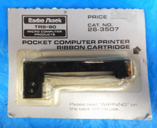 NOS Radio Shack TSR-80 Micro Computer: POCKET COMPUTER PRINTER RIBBON CARTRIDGE picture