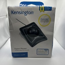 Kensington Expert Mouse® Wired Trackball Scroll Ring Custom Buttons WINDOWS MAC picture