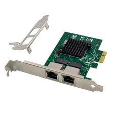 Dual-Port PCIe Gigabit Ethernet Server Adapter with NetXtreme BCM5720-2P Chip... picture