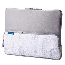ELECOM Computer Case PC Case 13.3 inch Case Scandinavian Design Line Gray picture