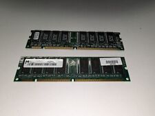 128MB 2x64MB PC-100 Kingston Micron PC100 SDRAM RAM Memory Kit TESTED WORKING picture