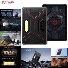 4G HOTWAV R9 PLUS Rugged Tablet Phone Android Mobile Waterproof 20080mAh 24+512G picture
