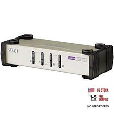 CS84U 4-Port PS/2-USB KVM VGA Switch - Control up to 4 VGA Computers for picture