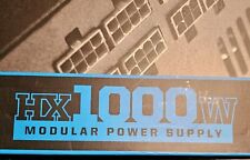 Corsair HX1000 1000W 80+ Modular Power Supply Unit [Open Box] READ picture