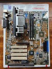 Vintage Asus P2B-VT Motherboard Combo (Intel Pentium III @ 650MHz CPU,256MB Ram) picture