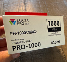 Canon LUCIA PRO PFI-1000 MBK Matte Black Ink for imagePROGRAF PRO-1000 picture