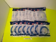 WELTRON 90-C5ECB-BL-003 3' CAT 5E SNAGLESS NETWORK PATCH CABLE, ( Lot of 16 )  picture