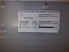 Apple Power Macintosh 6100/60AV M1596 Vintage - WORKING picture
