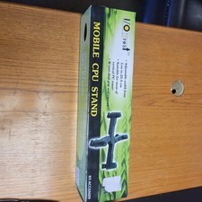 I/O Crest Mobile CPU Stand SY-ACC65029 Adjustable Width New In Box  picture