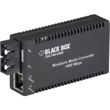 BLACK BOX CORPORATION LGC010A-R2 BLACK BOX MINIATURE MEDIA CONVERTERS MAKE IT picture