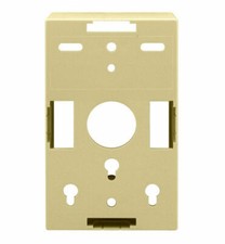 5 pack of SINGLE GANG PLASTIC SURFACE MOUNT BACK BOX FOR WALL PLATE  picture