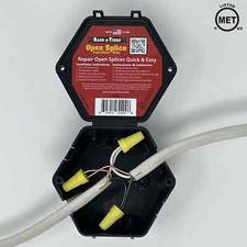 Rack-A-Tiers JB400 Open Splice Junction Box for Repairing Open Splices (NEW) picture
