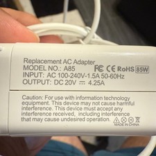Replacement 60W MagSafe AC Adapter for MacBook Pro 13 (A1184) picture