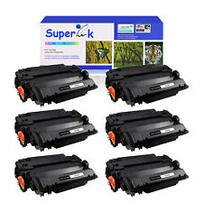 6PK Black CE255X 55X Toner Cartridge for HP LaserJet 500 MFP M525dn M525f M525c picture
