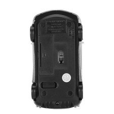 Wireless Mouse Silver Sports Car Style 2.4GHz USB Receiver 1600DPI LED Head JVVF picture