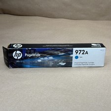 Genuine HP 972A Cyan L0R86AN PageWide Ink Cartridge Expired 8/2023 picture