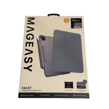 MAGEASY Facet iPad Air 11 2024 Case Blue Folding Folio Protective MPDA09204XB24 picture