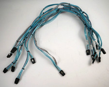 Lot of 7 Supermicro CBL-0394L Internal MiniSAS IPASS to IPASS 90cm Cables picture