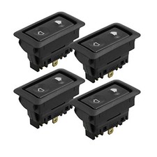  4pcs DC 12V Universal 6 Pins Momentary Electric Illuminated Power Window  picture