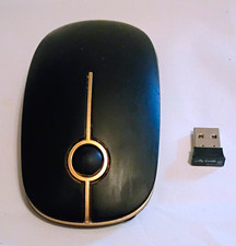 Jelly Comb MS001 Wireless Optical Mouse USB Receiver 1000 DPI 3-Button Black picture