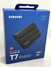 Samsung T7 Shield 2TB Portable SSD USB 3.2 Gen 2, Black *NEW SEALED* picture