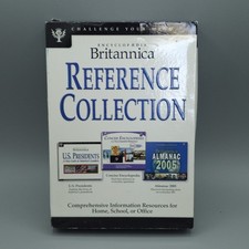 Encyclopaedia Britannica Reference Collection 2005 CD-ROM PC Mac New Sealed picture
