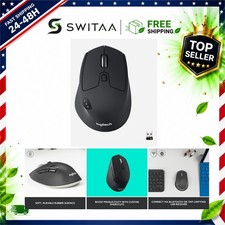 Logitech M720 Triathlon Wireless Mouse Bluetooth Multi-Device Black picture