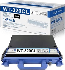 1-Pack Black WT320CL WT-320CL Waste Toner Box MFC-L8900CDW Replacement for Br... picture