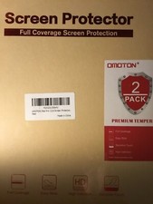 Omoton iPad Pro 12.9 Screen Protector - 2 Pack Premium Tempered. Full Coverage picture