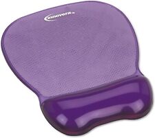 Innovera Gel Mouse Pad w/Wrist Rest, Nonskid Base, 8-1/4 x 9-5/8, Purple picture