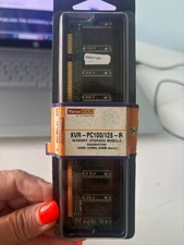 Kingston ValueRAM 128MB PC100 DIMM memory module (part number KVR-PC100/128-R)  picture