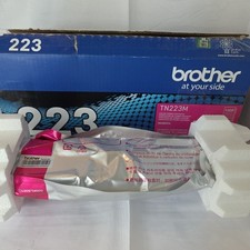 NEW GENUINE - BROTHER TN223M MAGENTA TONER CARTRIDGE - TN-223M - SEALED BAG picture