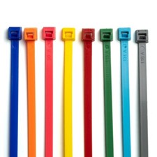 Advanced Cable Ties ACT 11” Colored Cable Ties, 100 units with 50lb rating picture