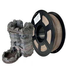 3D Printer PLA Filament 1.75mm,Rock Stone Color,Brown Yellow Black,Multi Colo... picture