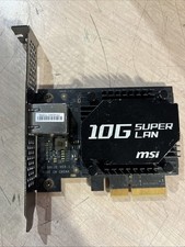 MSI MS-B912E 10G SUPER LAN CARD INTEL 10GBE PCIE x4 RJ45 picture