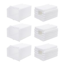 6Pcs Reusable Ink Absorbent Pads for Home Printer Maintenance Box White Sponge picture