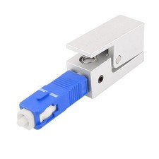 1 x Fibre Optical Connector Square SC Bare Fiber Optic Adapter picture