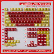 Premium Tomorrow Fragrance Translucent PBT Keycaps Set for Mechanical Keyboard picture