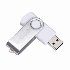 Custom Logo Rotating Pastic Flash Drives 32GB 64GB 128GB Pen Drive Memory Stick picture