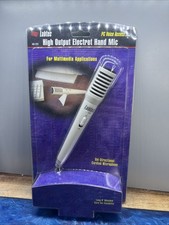 Sealed Labtec High Output Electret Hand Mic AM-222 Multimedia Cardiod Microphone picture
