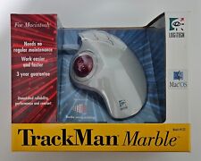 Vintage Logitech Trackman Marble Trackball Mouse 1996 Model 4122 USED/CLEAN picture
