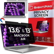 Removable Magnetic Privacy Screen Shield for MacBook Air 13 & 13.6 Inch (2022-20 picture